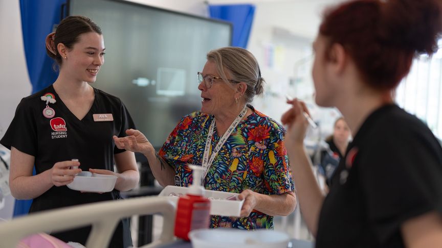 TAFE QLD Diploma of Nursing student