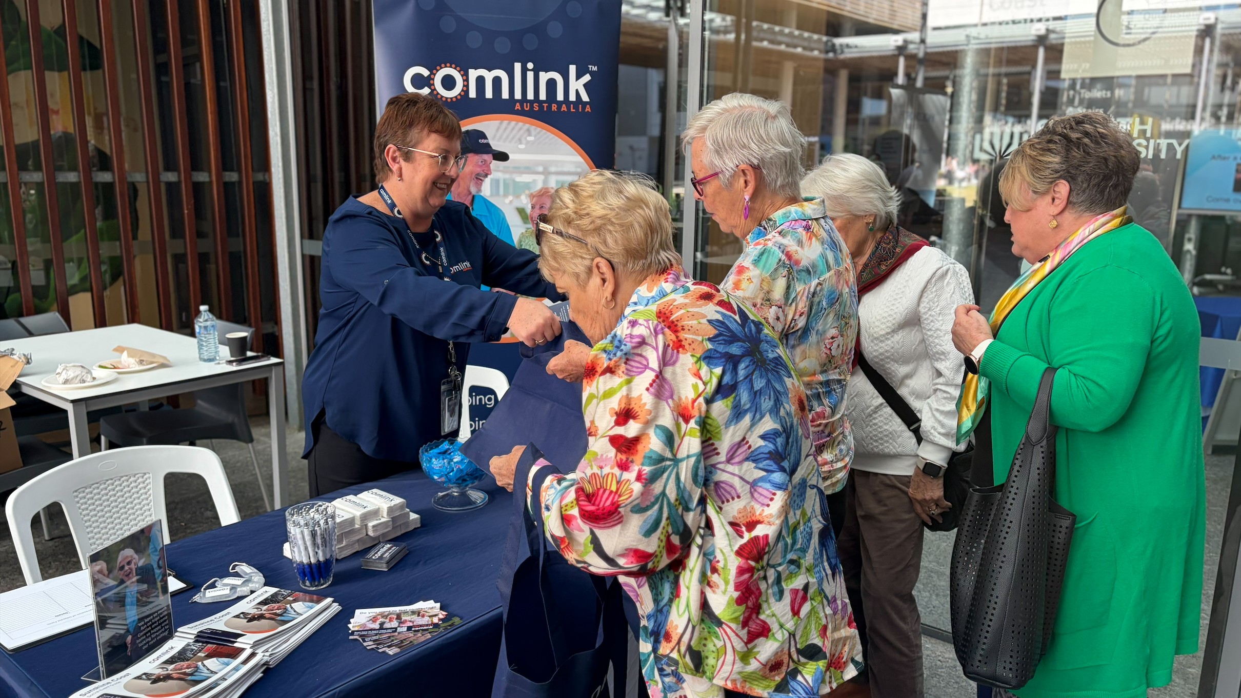 Comlink and participants at the June Health Ageing Forum